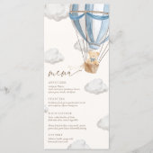 赤ん坊のシャワーが待てる メニュー (正面)