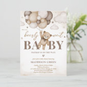 赤ん坊のシャワーが待てる 招待状 (スタンド正面)