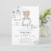 赤ん坊のシャワーが待てる 招待状 (スタンド正面)