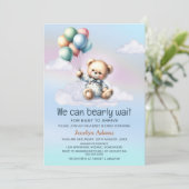 赤ん坊のシャワーが待てる 招待状