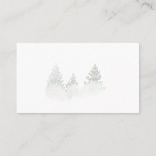 赤ん坊のシャワーが本を持ってくる エンクロージャーカード (裏面)