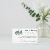 赤ん坊のシャワーが本を持ってくる エンクロージャーカード (スタンド正面)