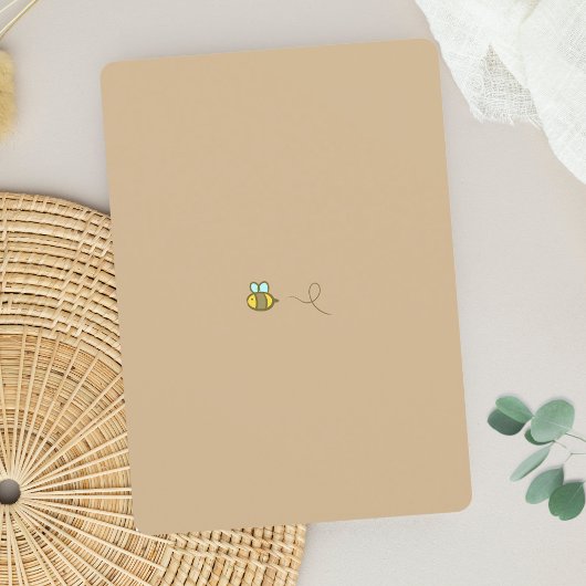 赤ん坊のシャワーの途中で小さなクマが泣く 招待状