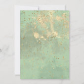 赤ん坊のシャワーをポップ・アートの浴びる風船 招待状 (裏面)