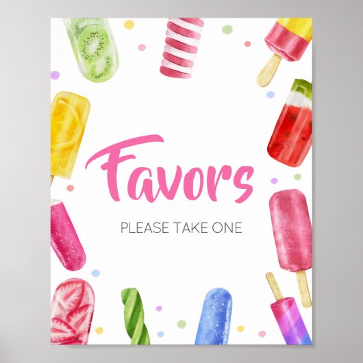 赤ん坊のシャワーポップ・アートのが好き ポスター (正面)