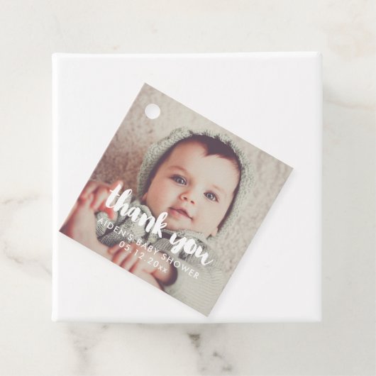 赤ん坊のシャワー感謝していユー フェイバータグ (インサイチュ)