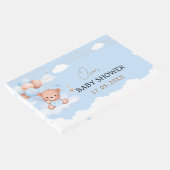 赤ん坊のシャワー男の子は可愛い ゲストブック (コーナー)