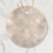 赤ん坊のシャワー男女兼用を待つ フェイバータグ (裏面)