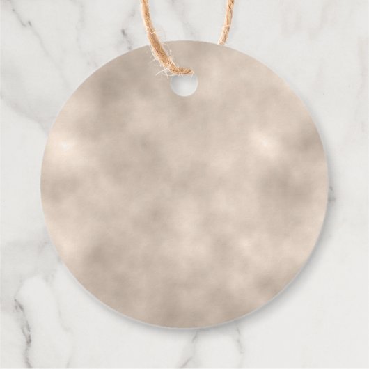 赤ん坊のシャワー男女兼用を待つ フェイバータグ (裏面)