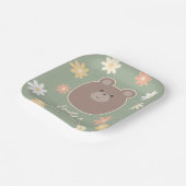 赤ん坊のシャワー男女兼用を待つ ペーパープレート (傾斜あり)