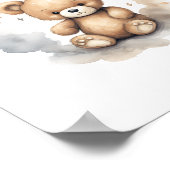 赤ん坊のシャワー男女兼用を待つ ポスター (角)