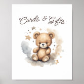 赤ん坊のシャワー男女兼用を待つ ポスター (正面)