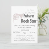 赤ん坊のシャワー男女兼用を待つ 招待状 (スタンド正面)