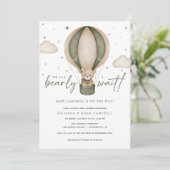 赤ん坊のシャワー男女兼用を待つ 招待状 (スタンド正面)