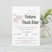 赤ん坊のシャワー男女兼用を待つ 招待状 (スタンド正面)