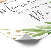 赤ん坊のシャワー飾を付ける ポスター (角)