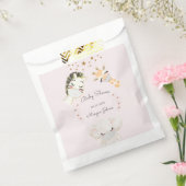 赤ん坊の動物の顔マスク赤ん坊シャワー フェイバーバッグ (封をした状態)