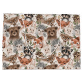 赤ん坊の動物模様 ラージペーパーバッグ (裏面)