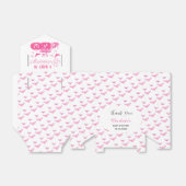 赤ん坊の女の子がピンクのハロウィーンの赤ん坊シャワーを醸造している フェイバーボックス (折り畳みなし)