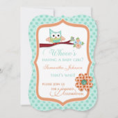 赤ん坊の女の子を産んでるのか？アクア&ピーチ 招待状 (正面)