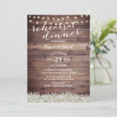 赤ん坊の息のリハ結婚ーサルディナー 招待状 (スタンド正面)