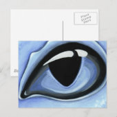 赤ん坊の目 ポストカード (正面/裏面)