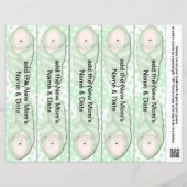 赤ん坊シャワーの優待特典のしおり チラシ (正面)