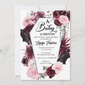 赤ん坊シャワーの招待状、ハロウィーンの赤ん坊シャワー、 招待状 (正面)