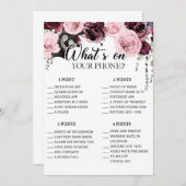 赤ん坊シャワーの招待状、ハロウィーンの赤ん坊シャワー、 招待状 (正面/裏面)