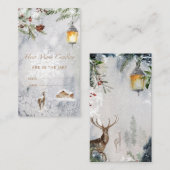 赤ん坊シャワーはキャンディーの数を推測 エンクロージャーカード (正面/裏面)