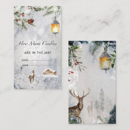 赤ん坊シャワーはキャンディーの数を推測 エンクロージャーカード