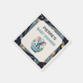 赤ん坊シャワー スタンダードカクテルナプキン (角)