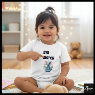 赤ん坊シャワー トドラーTシャツ