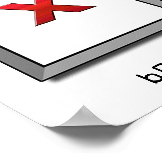 赤ん坊？ ポスター (角)