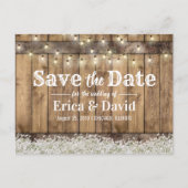 赤ん素朴坊の息の弦のライト日付を保存 案内ポストカード (正面)