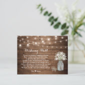 赤ん素朴坊の息ひもが元気に灯る ポストカード (スタンド正面)