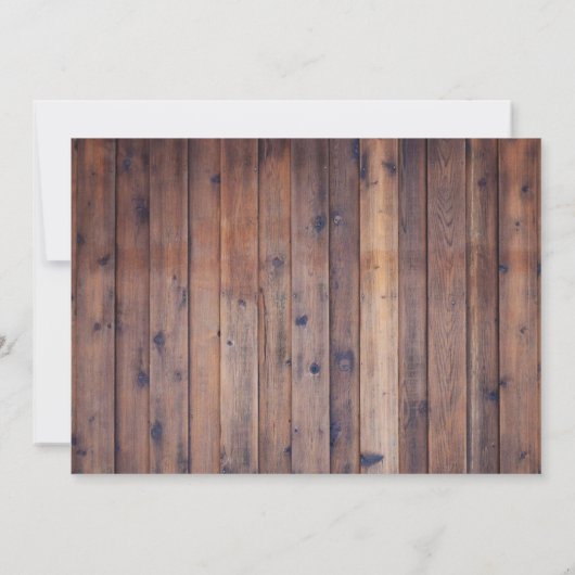 赤ん素朴坊の息ひもが赤ん坊シャワーを点灯 招待状 (裏面)