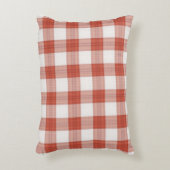 赤アアーガイルクセント枕 アクセントクッション (正面(垂直))