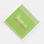 赤アクセント付パターン（の模様が）ある (コーナー)