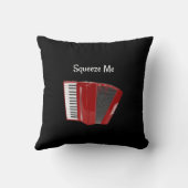 赤アコーディオン、Squeeze Me クッション (裏面)