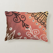 赤アトおもしろいルパターン アクセントクッション (裏面)