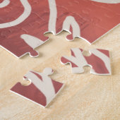 赤アトおもしろいルパターン ジグソーパズル (側面)