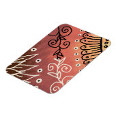 赤アトおもしろいルパターン マグネット (左側)