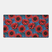 赤アネモネ園 デスクマット (正面)