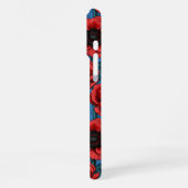 赤アネモネ園 iPhoneケース (左側面)