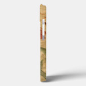 赤アマリリスの列 Case-Mate iPhoneケース (裏面 / 左)