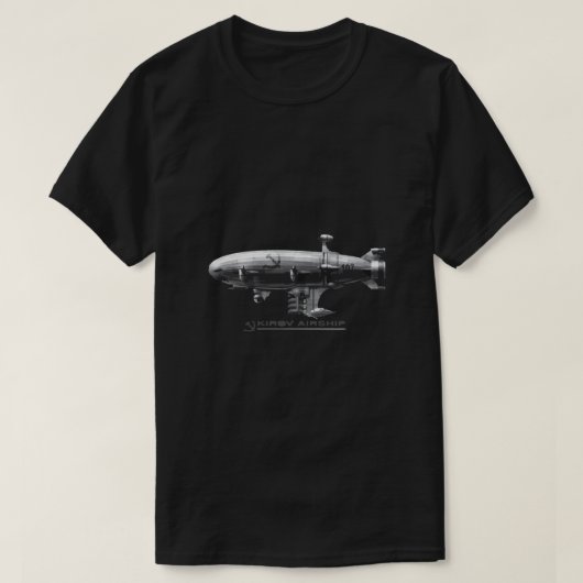 赤アラートKirov Blimpクラシック Tシャツ (デザイン正面)
