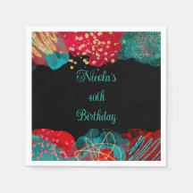 赤アルコールインクバースデーパーティー