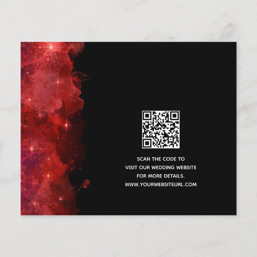 赤アルコールインク日付の結婚保存 (裏面)