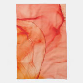 赤アルコールインク キッチンタオル (縦)